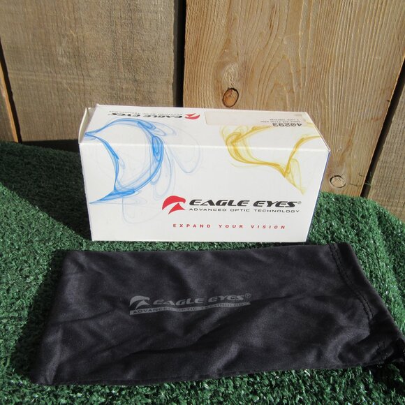 Brand New Eagle Eyes Night Lite Fiton Tortoise Shell Yellow Sunglasses #50036 - Picture 8 of 10